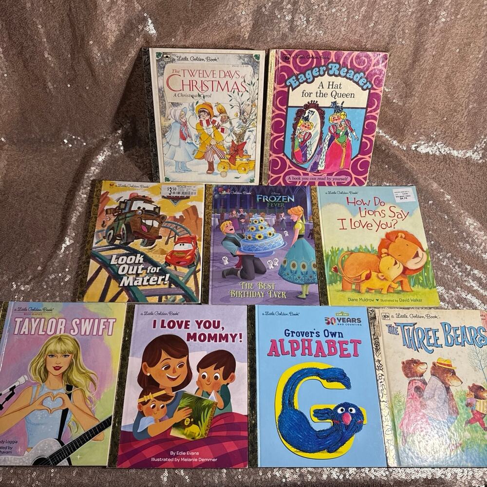 A Little Golden Book Bundle of 9